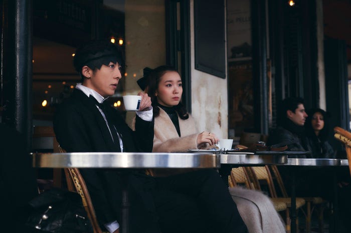 高橋一生、飯豊まりえ(C)2023「岸辺露伴 ルーヴルへ行く」製作委員会(C)LUCKY LAND COMMUNICATIONS/集英社