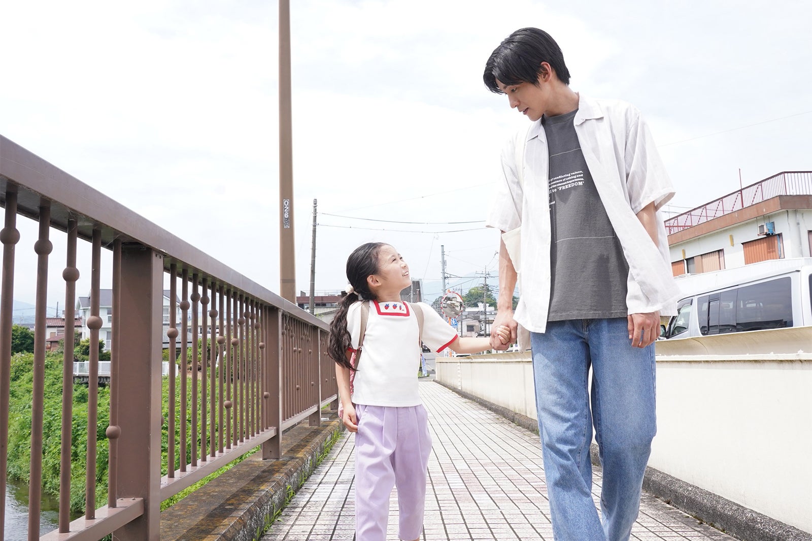 泉谷星奈、目黒蓮「海のはじまり」第6話より（C）フジテレビ