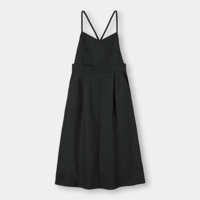 黒のキャミワンピ