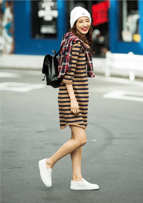 ボーダーtシャツ が可愛い 柄 柄で秋っぽく モデルプレス