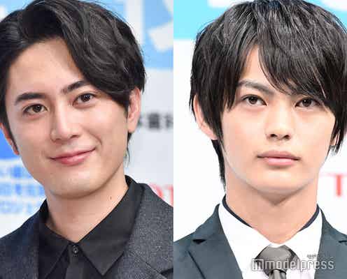 「真夏のシンデレラ」間宮祥太朗&神尾楓珠が“見つめ合い”「ドラマではバチバチですが」