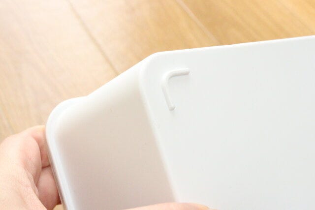 ダイソー 下着収納ケース ダイソーの下着収納ケースの底面の角