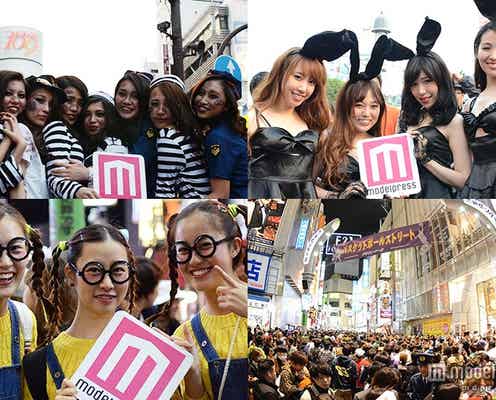 <ハロウィン>ゾンビ・バニー・ミニオンズ…コス集団が渋谷ジャック トレンド仮装は?