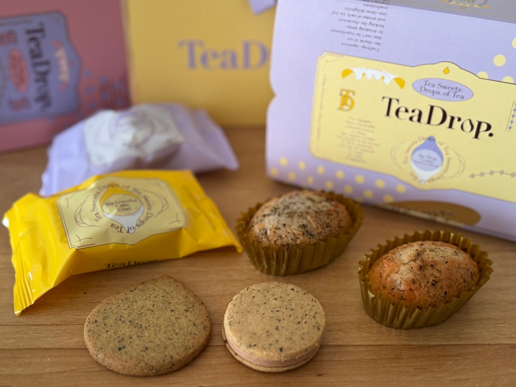 「ティードロップ」のバリエーション豊かな紅茶スイーツ　※筆者撮影