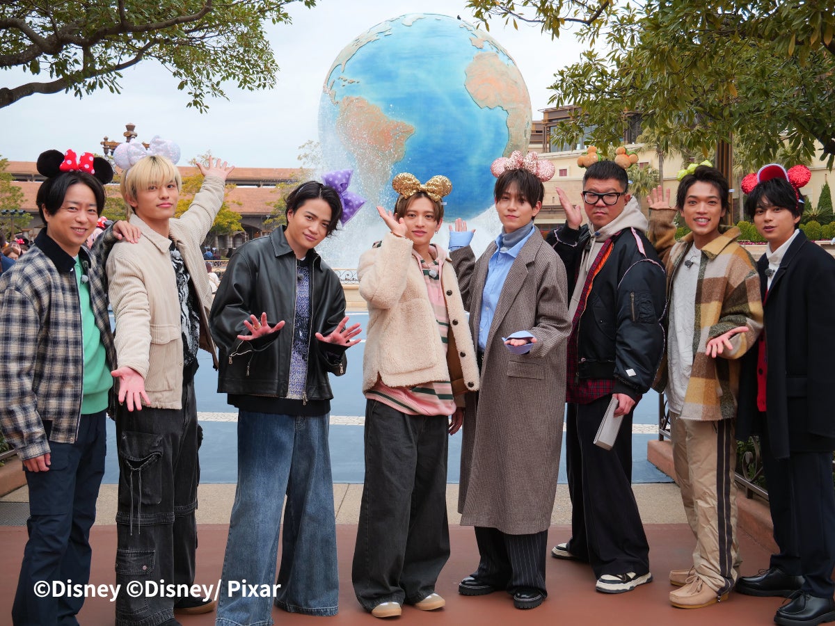 timelesz、ディズニーリゾートでロケ初挑戦 “大先輩”櫻井翔と初共演も