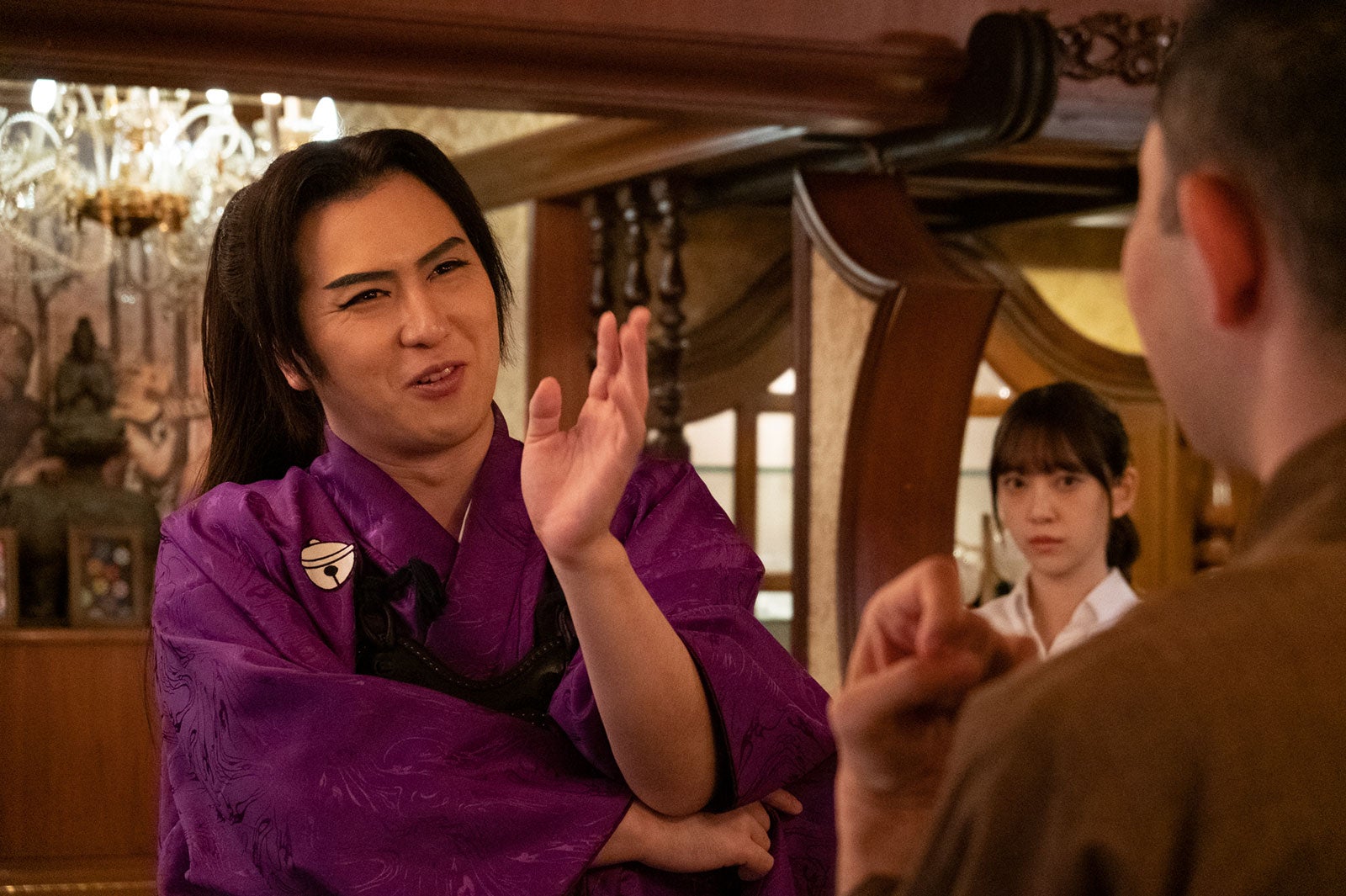 尾上松也、今野浩喜（C）ドラマ「まったり！赤胴鈴之助」製作委員会／第8話より