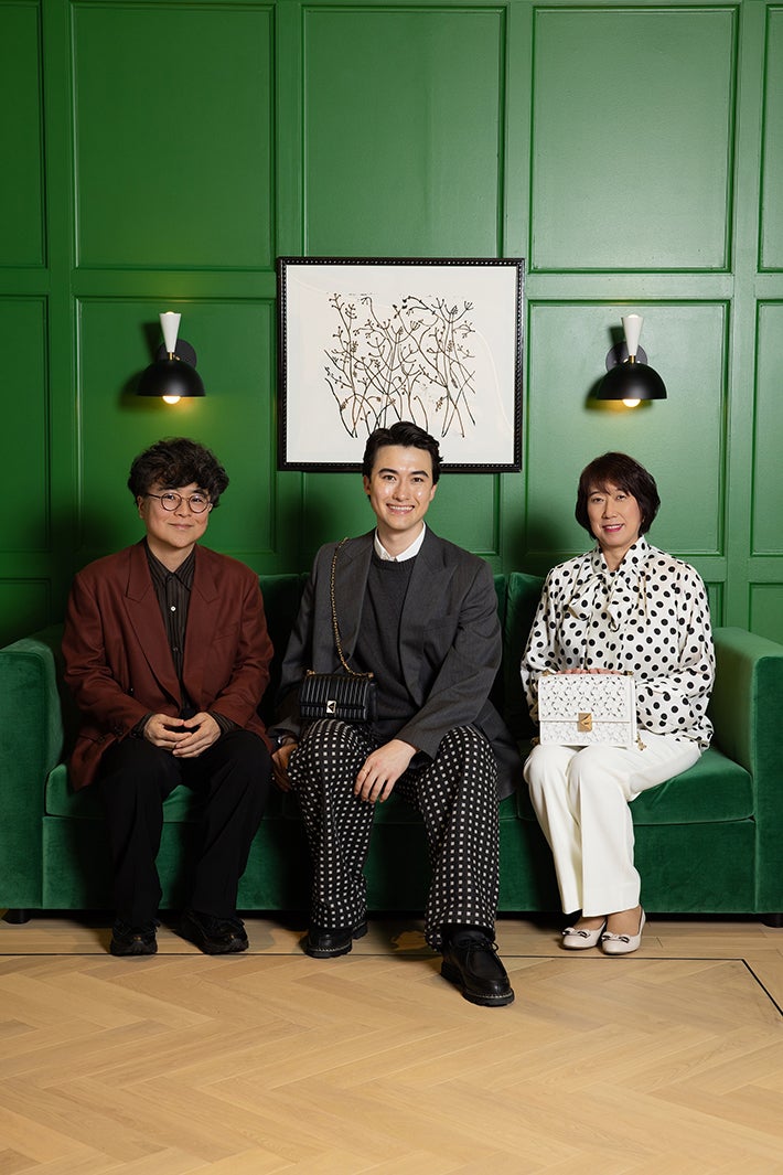 星野概念、マリウス葉、熊平美香（提供写真）