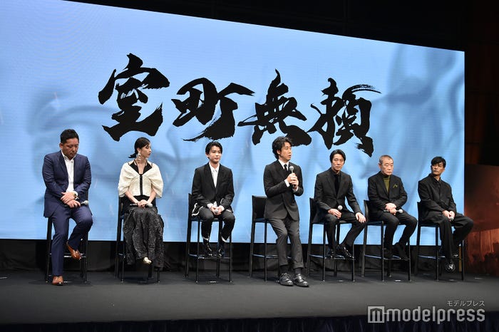 入江悠監督、松本若菜、長尾謙杜、大泉洋、堤真一、柄本明、北村一輝(C)モデルプレス