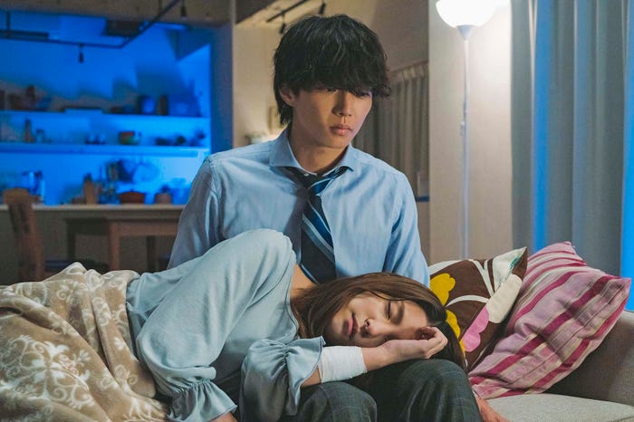 佐藤大樹、川島海荷/「liar」第3話より(C)MBS/TBS