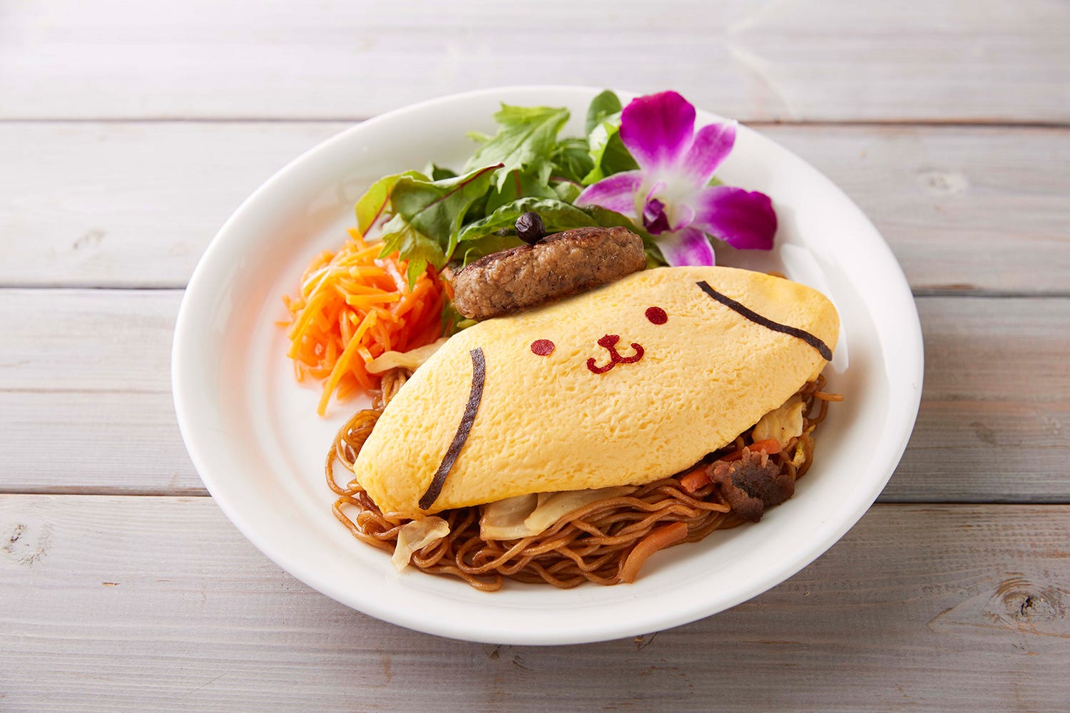 「サンリオ男子」コラボカフェが新宿に “海の家でアルバイト”テーマにメニュー化