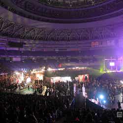 多くの人で賑わう「関西コレクション 2013spring&summer」会場風景