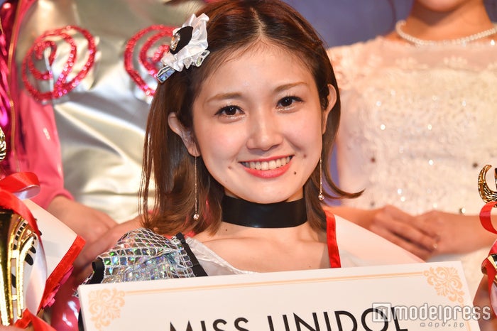 一番かわいい 女子大生アイドル決定 明治大学 佐藤さやかさんがグランプリ Miss Unidol Contest 17 18 モデルプレス