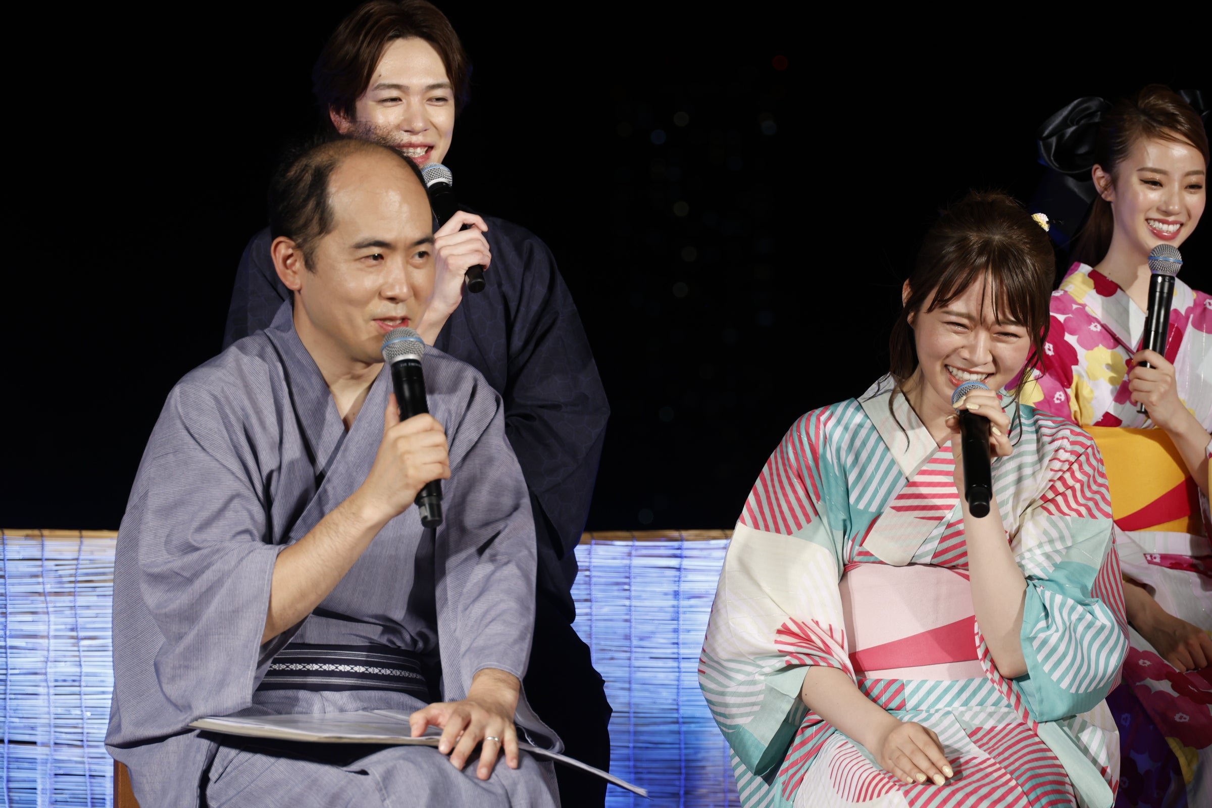 斎藤司、山崎怜奈（C）SDGs EDOGAWA ONLINE HANABI FESTIBAL supported by TGC