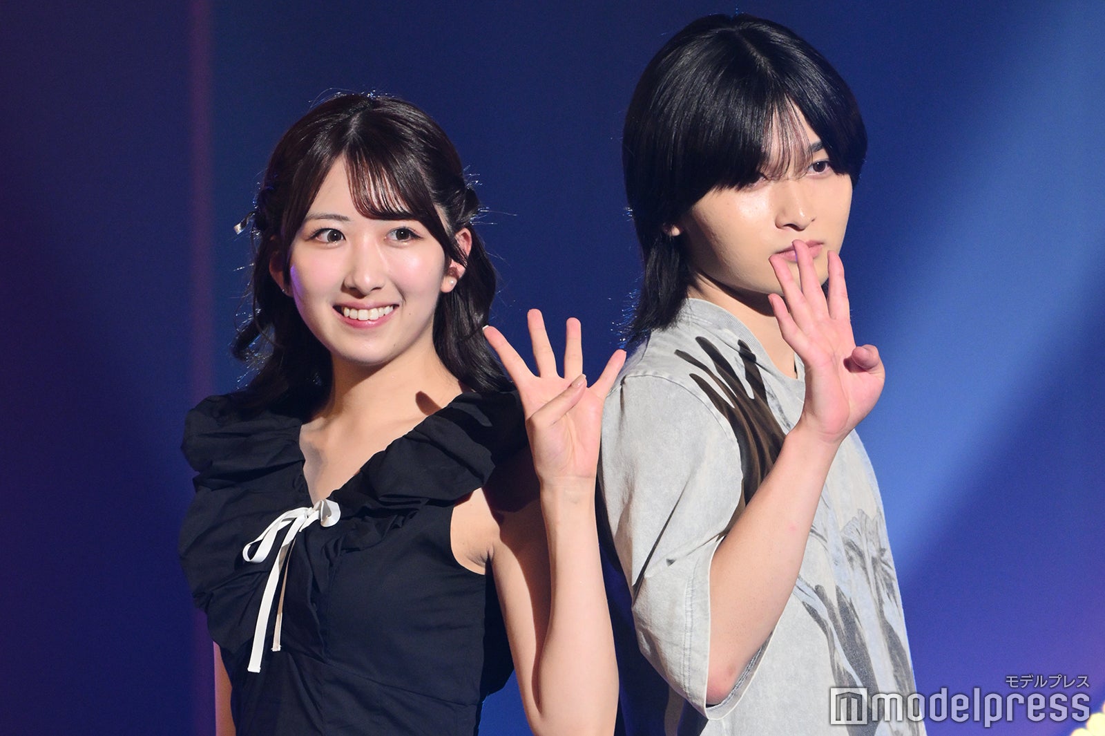 古仲真央さん、中野元道さん／ミスミスター立教コンテスト2025（C）モデルプレス
