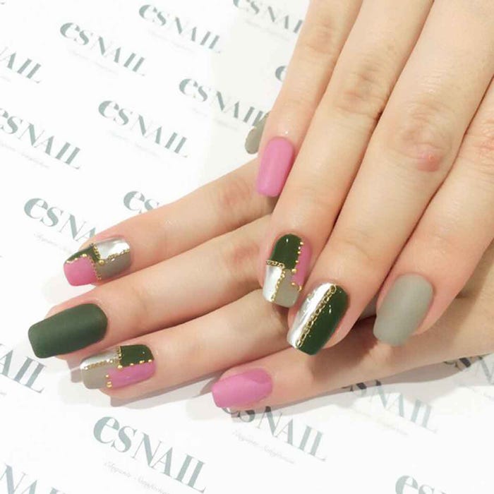 異なった質感で遊び心をプラス/画像提供:esNAIL