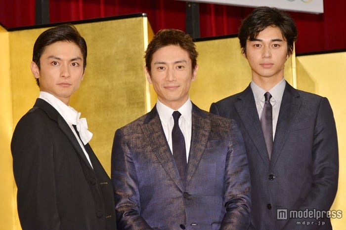 (左から)高良健吾、伊勢谷友介、東出昌大