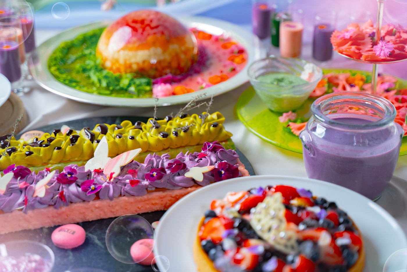 『ウィキッド永遠の約束』コラボレーションメニュー（提供写真）