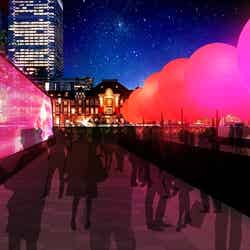 ハーモニアスひかりアベニュー/画像提供:チームラボ