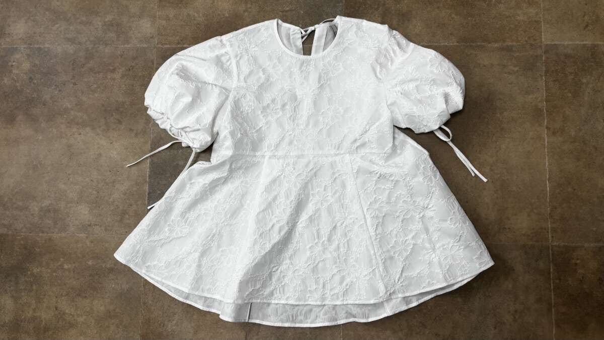 GU バルーンスリーブチュニック GU バルーンスリーブチュニック