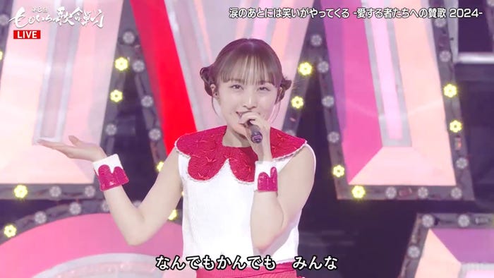 百田夏菜子(C)AbemaTV, Inc.