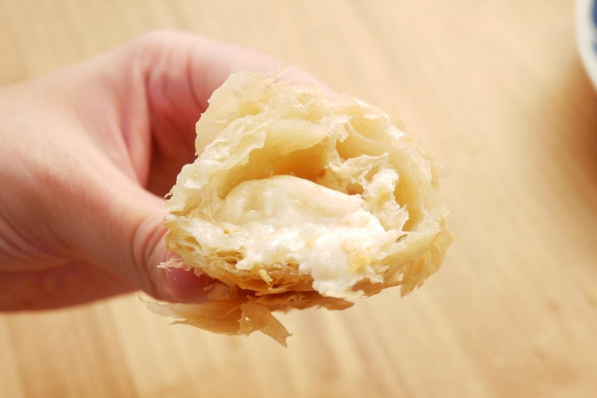 恋の三角チョコパイバニラ味