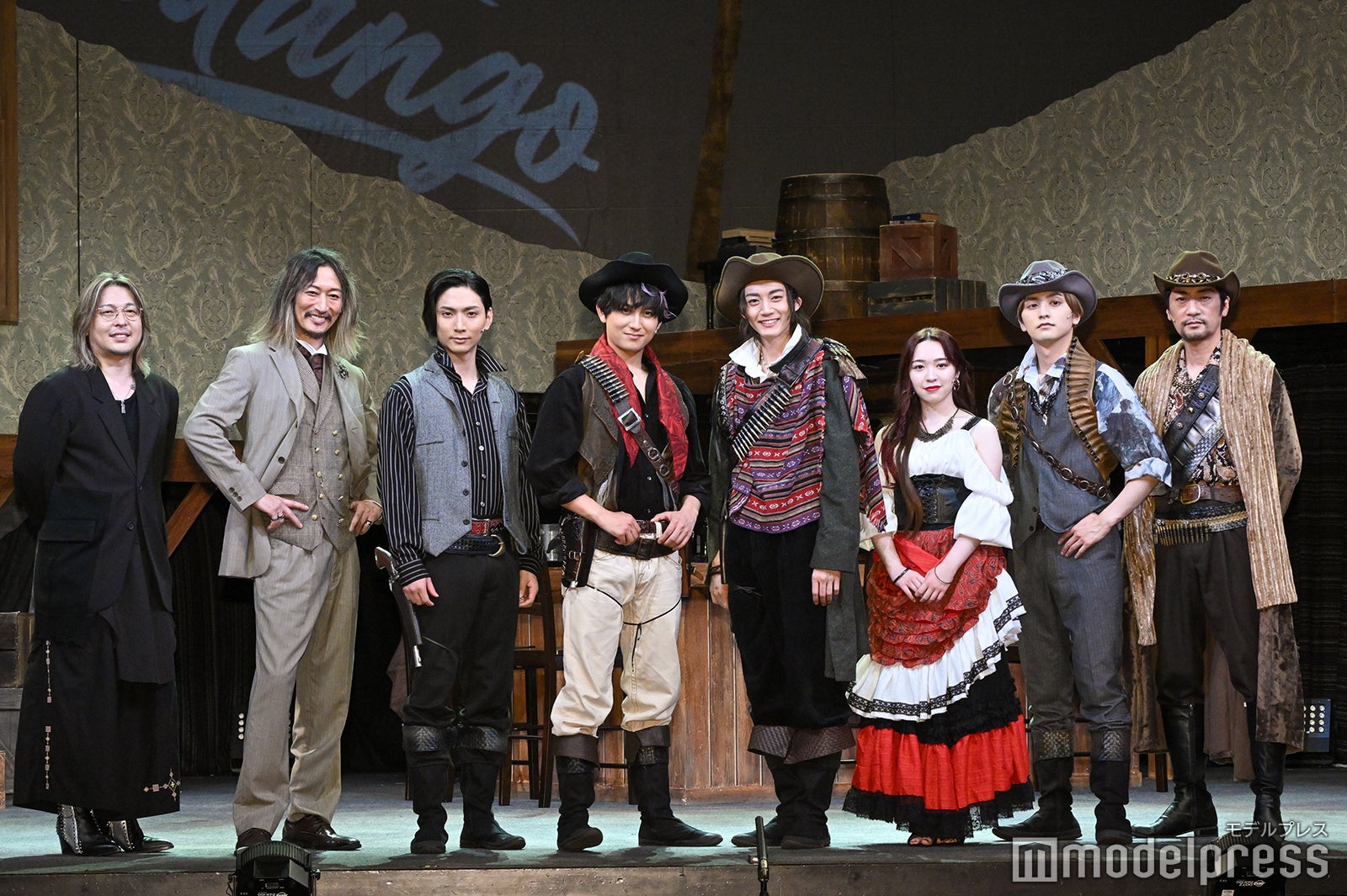 西田大輔、萩野崇、校條拳太朗、萩谷慧悟、長妻怜央、渡辺みり愛、瀬戸利樹、松田賢二（C）モデルプレス