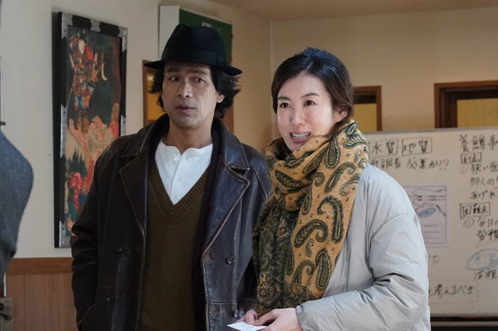 江口洋介、ともさかりえ「ネメシス」第5話より(C)日本テレビ