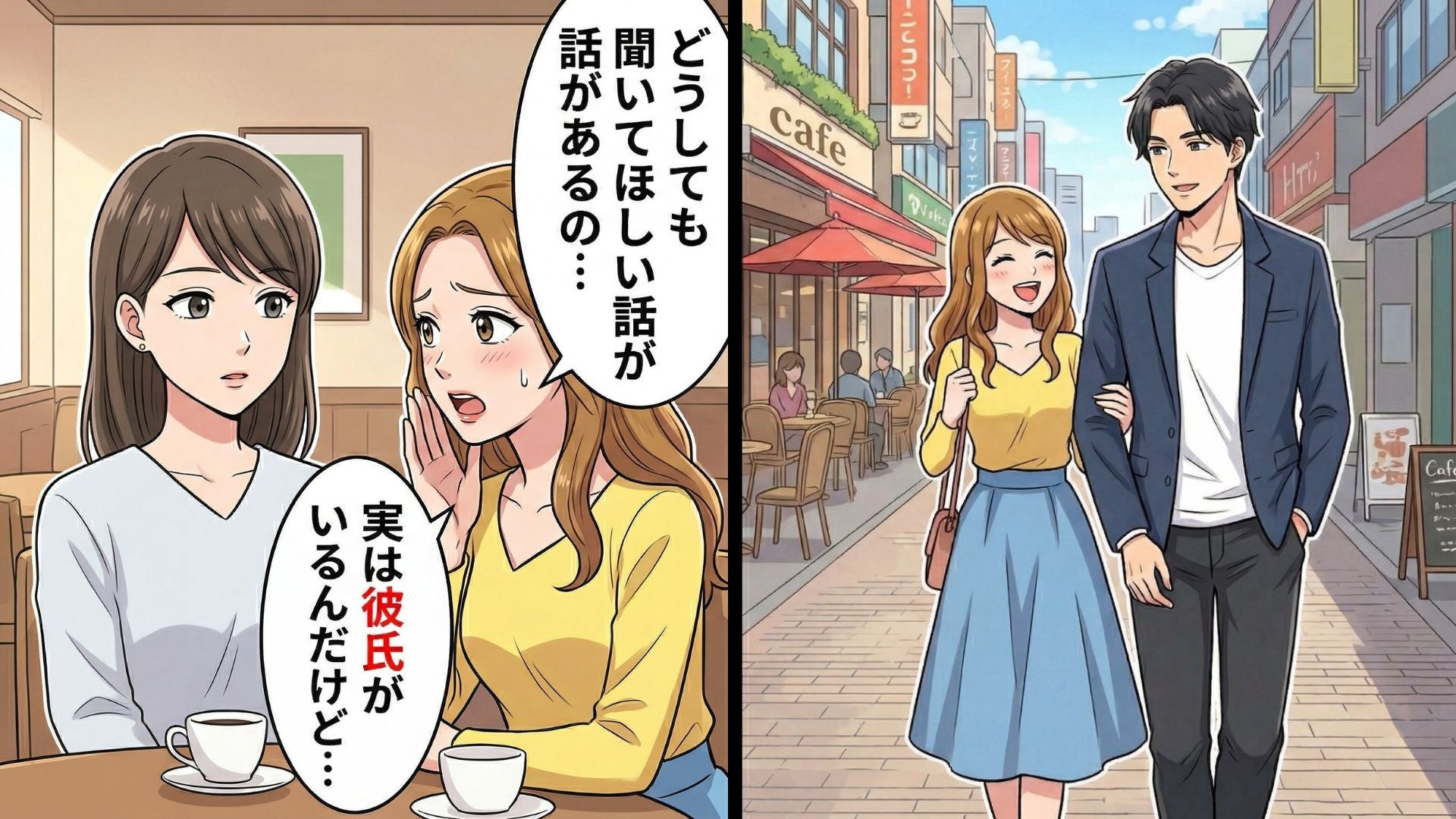 彼氏がいるのに“別の男性”とマッチングアプリでデート！？友人が迎えた【衝撃の結末】とは...？