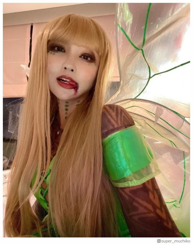 てんちむ、美脚際立つ“ティンカーベル”に NYハロウィンの様子明かす