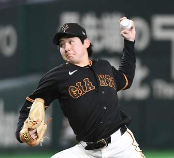 巨人・竹丸が7者連続奪三振の球団タイ記録 8人目は遊ゴロ