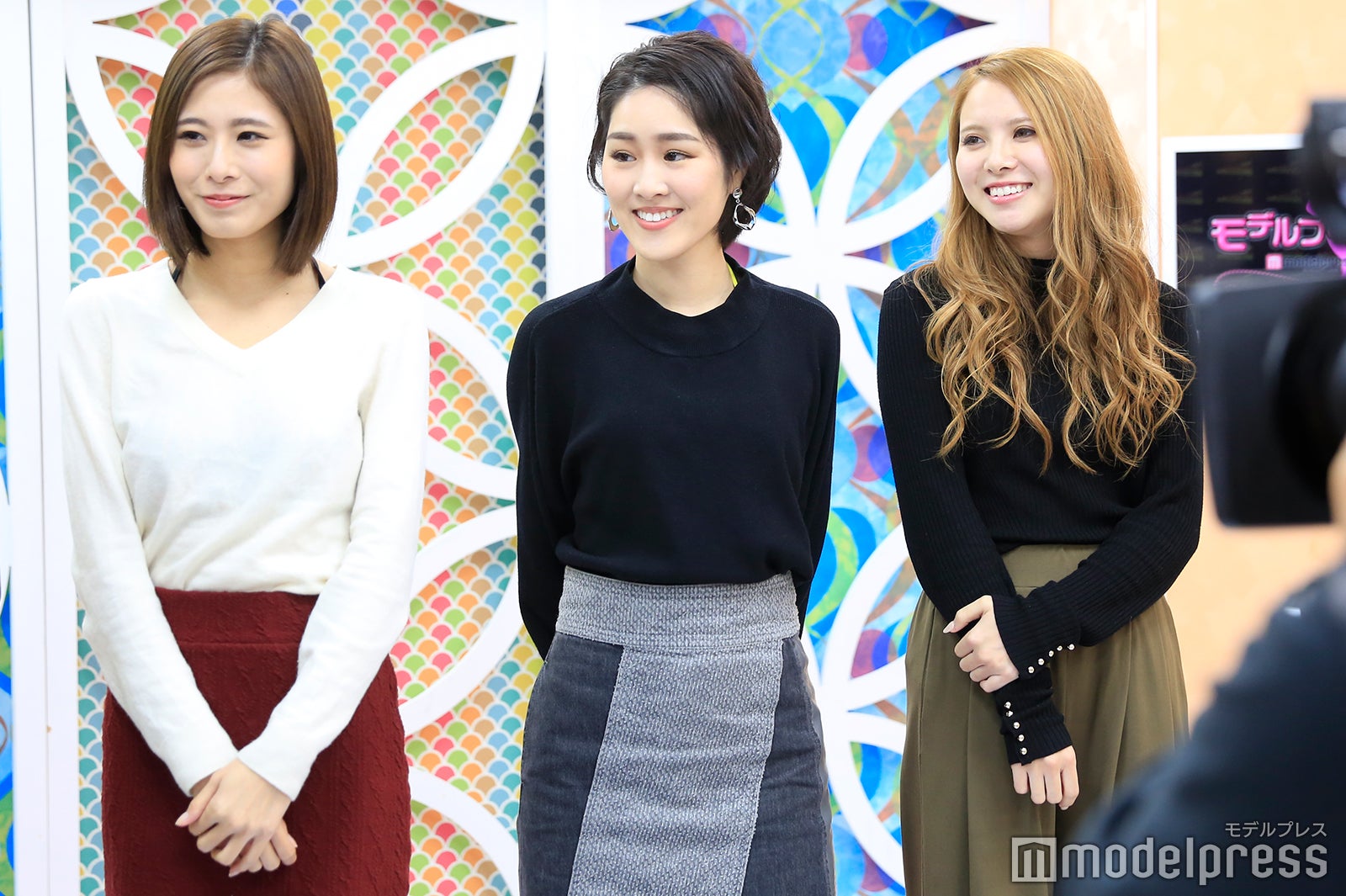 沖舘唯、大槻凡子、蘭 （C）モデルプレス