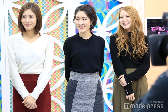 沖舘唯、大槻凡子、蘭 (C)モデルプレス