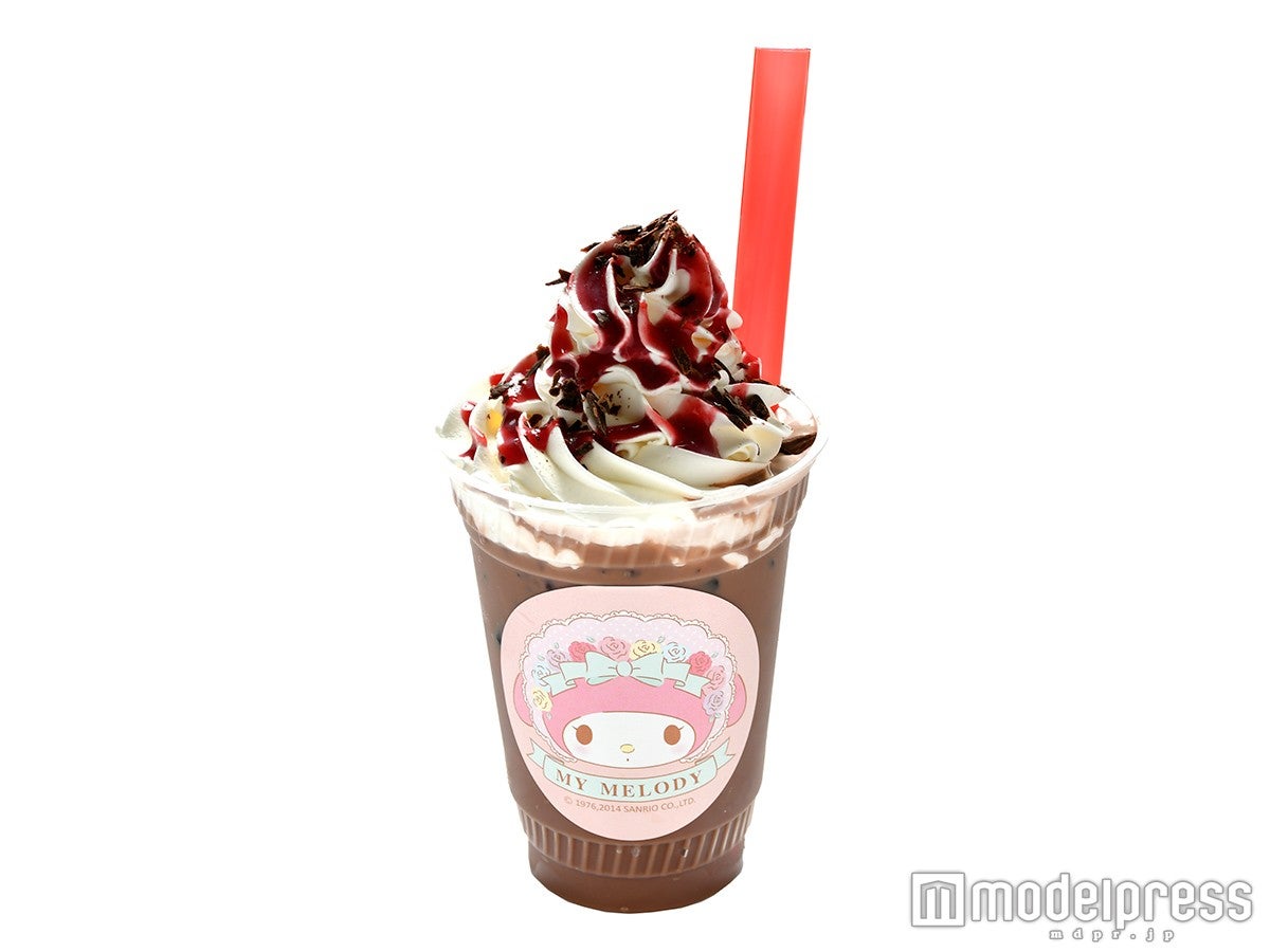 マイメロディの甘酸っぱい誘い♡チョコドリンク（600 円）（C）2016 SANRIO CO．，LTD．