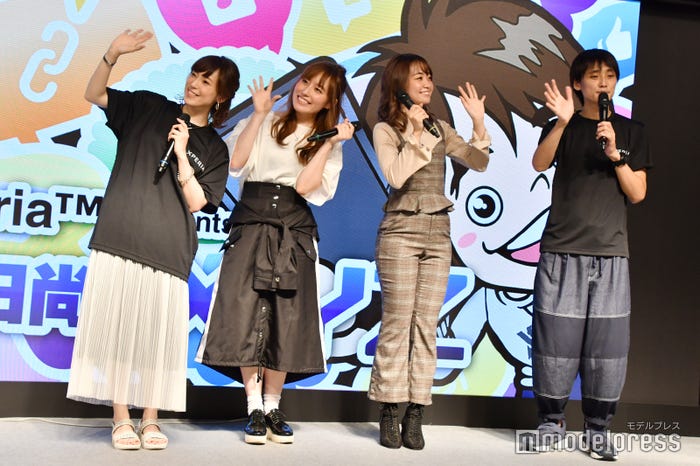 中村繪里子、松嵜麗、大橋彩香、吉田尚記 (C)モデルプレス