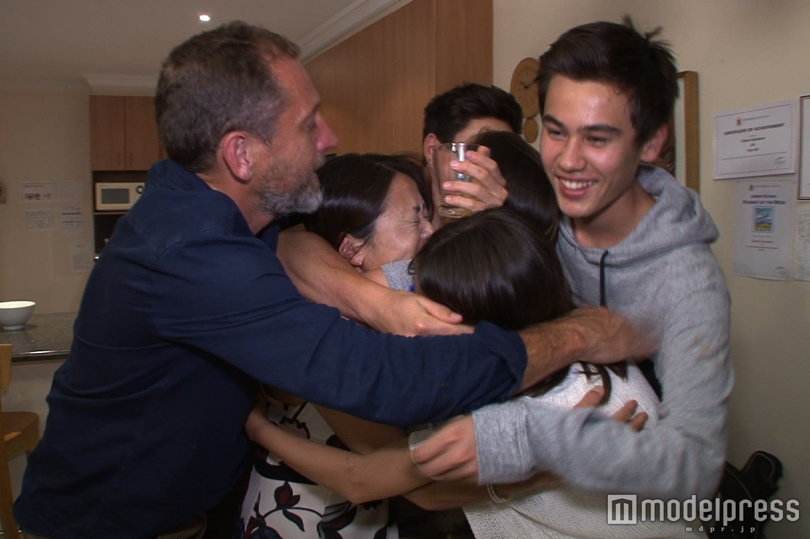 メルボルンの日本人妻・ユキさん一家／画像提供：毎日放送