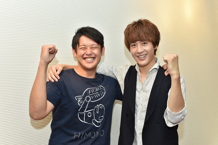 (左から)酒井直斗、ボイメン土田拓海(写真提供:TBS)