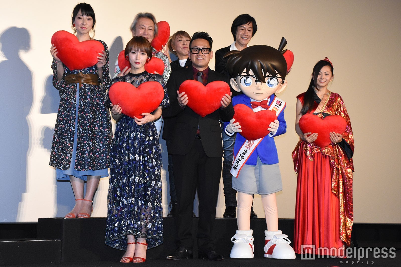 映画『名探偵コナン　から紅の恋歌』公開初日舞台あいさつ （C）モデルプレス