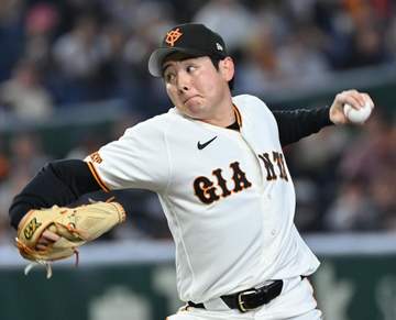 巨人・竹丸 まさかの珍プレーでピンチしのぐ バランス崩して大きくそれる→二塁走者がタッチアウト SNS反響「ラッキーなのか、頭脳プレーなのか」