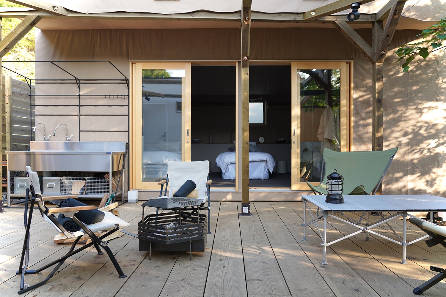 ザ ベース グランピング湯河原／画像提供：ブッキングリゾート