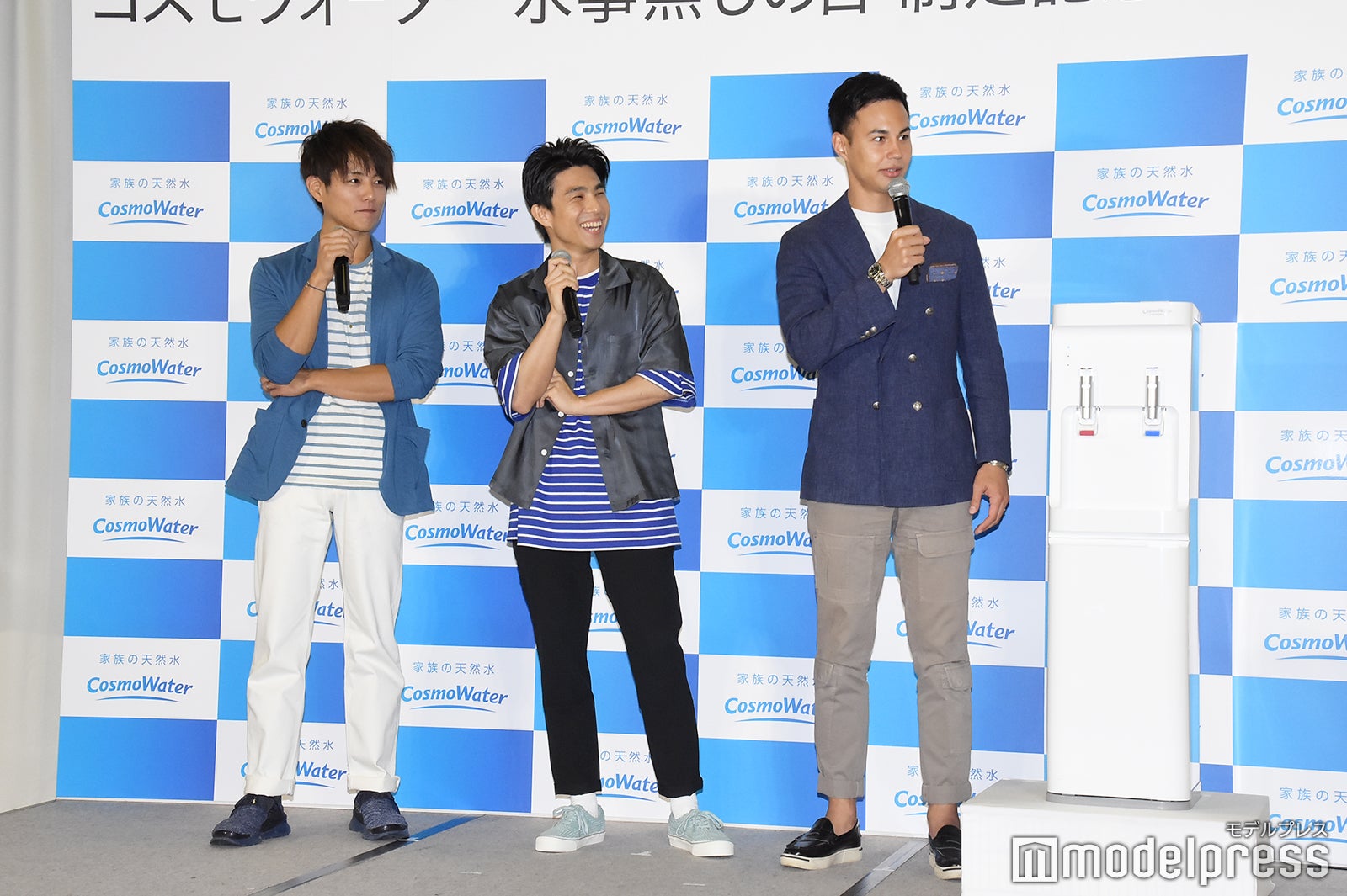 （左から）杉浦太陽、中尾明慶、ユージ（C）モデルプレス