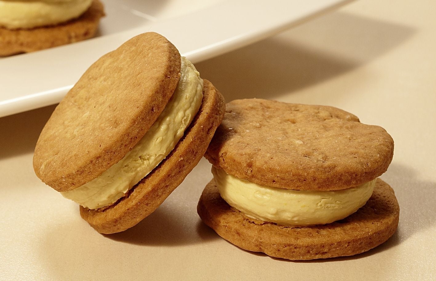 とうもろこしのムースサンド（6個入り 税抜1,800 円）／画像提供：ルミネ