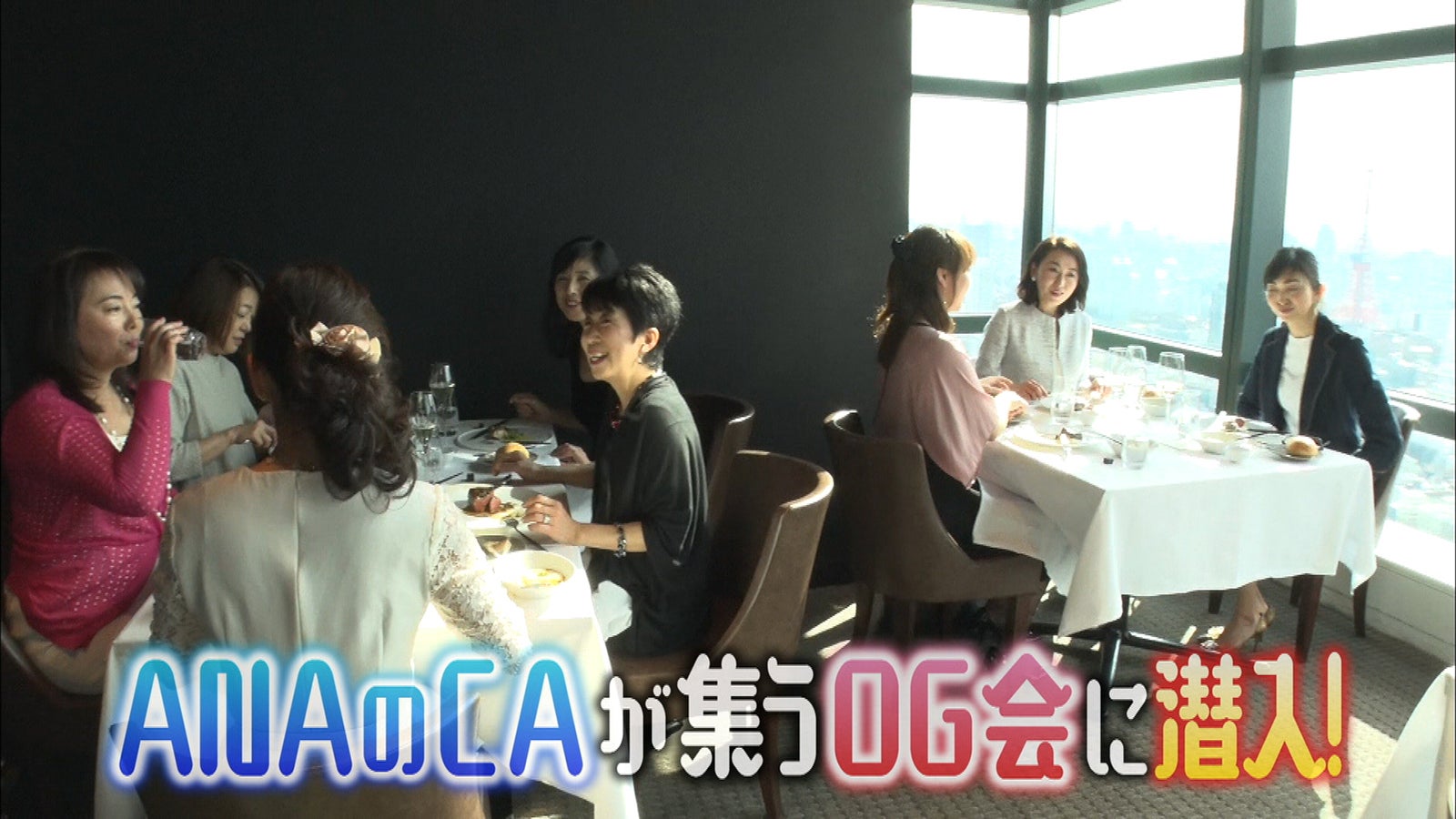 CAのOG会に潜入（写真提供：日本テレビ）