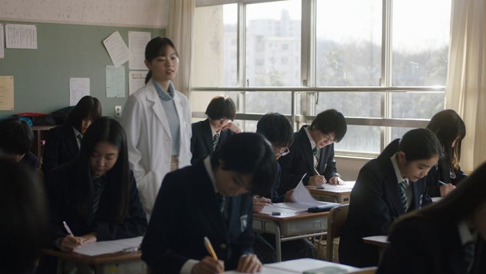 西野七瀬/新TVCM「テストの解答」篇より(提供写真)