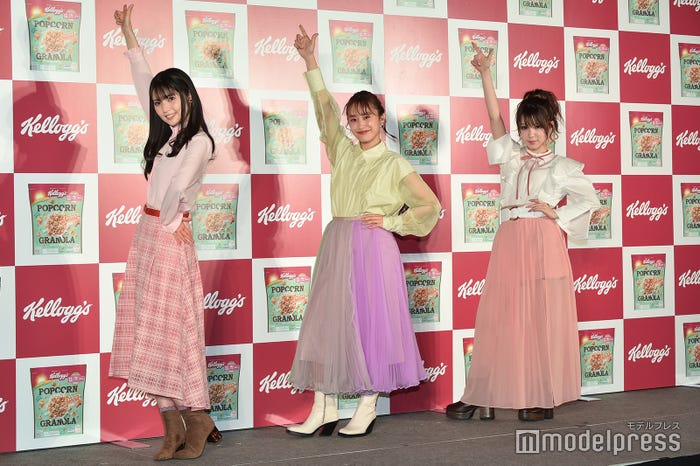 道重さゆみ、高橋愛、田中れいな (C)モデルプレス