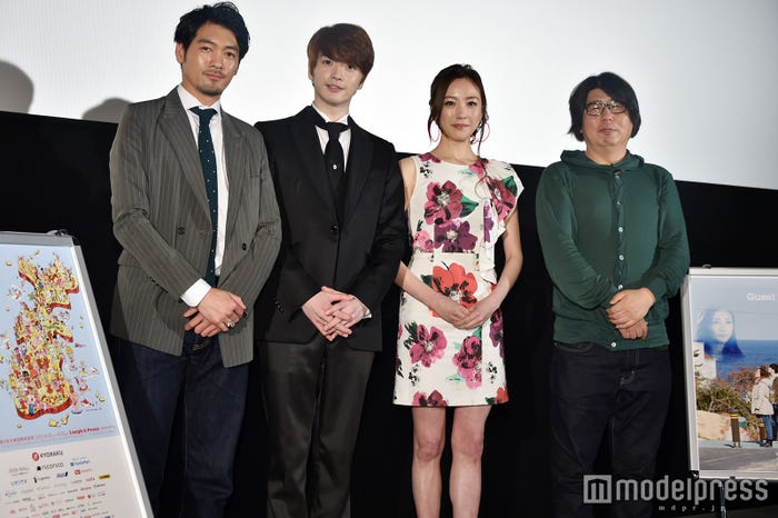 (左から)武田裕光、ソンジェ、ちすん、チョ・ソンギュ監督 (C)モデルプレス