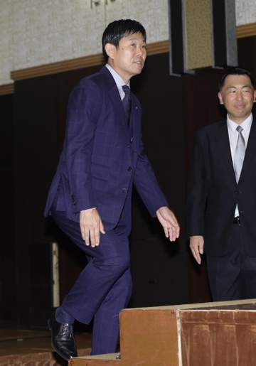 宮本会長、“急転”森保監督続投の経緯明かす 外国人監督の選択肢についても言及「もちろんそういった動きはしてきた」
