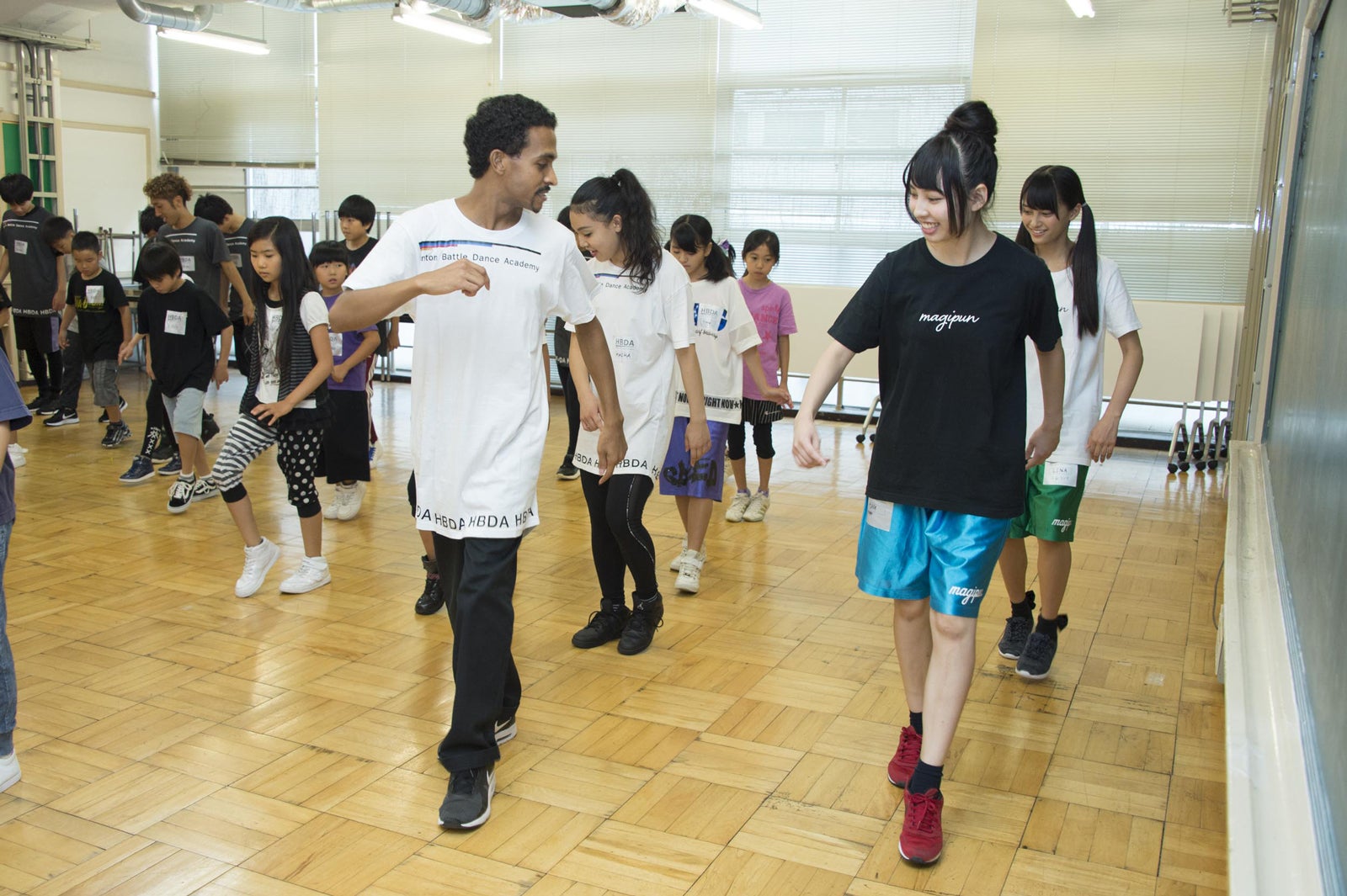 ワークショップ『HBDA SOUL-DANCE BBQ』の様子（提供写真）