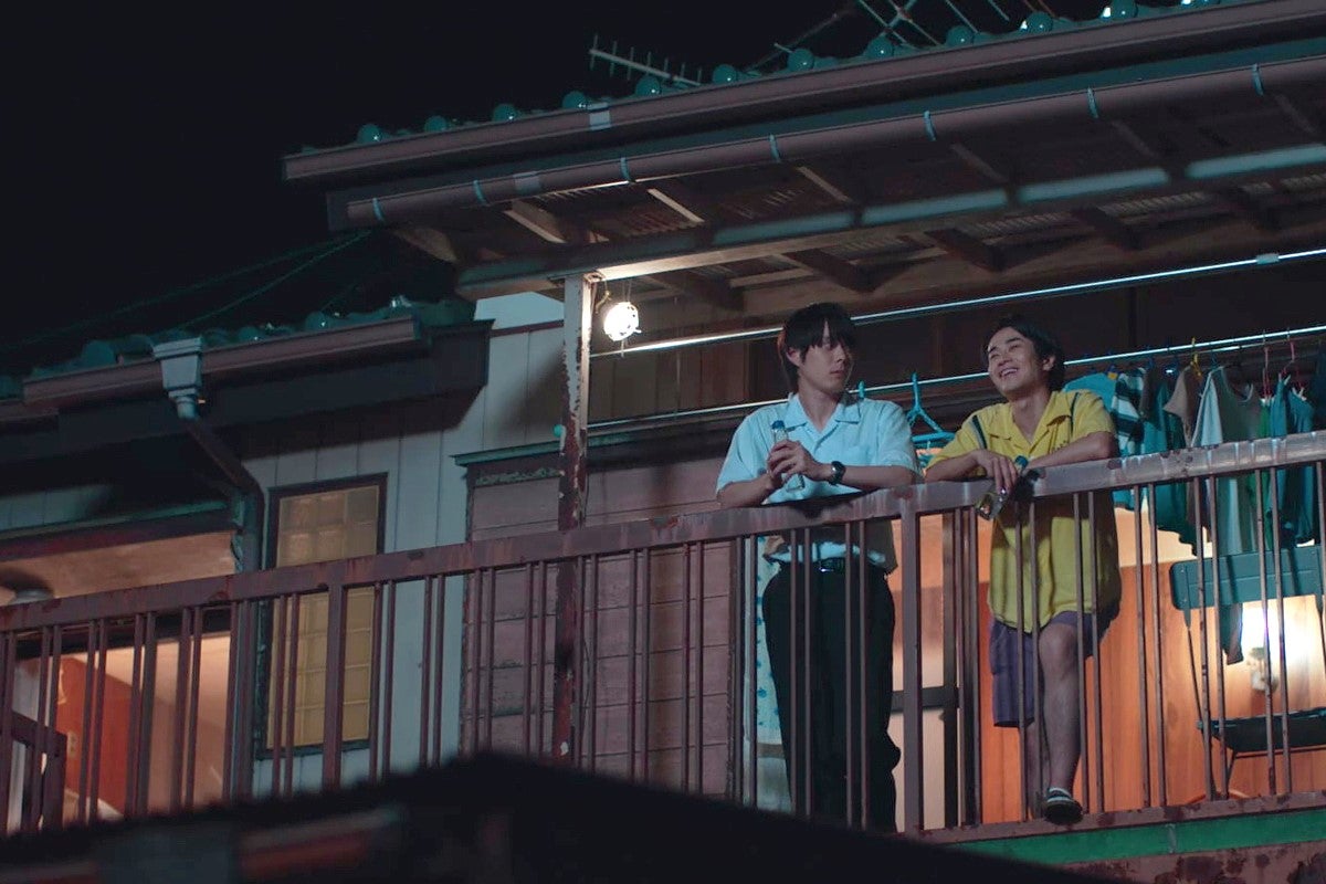 細田佳央太、前田旺志郎「あの子の子ども」第10話より（C）カンテレ