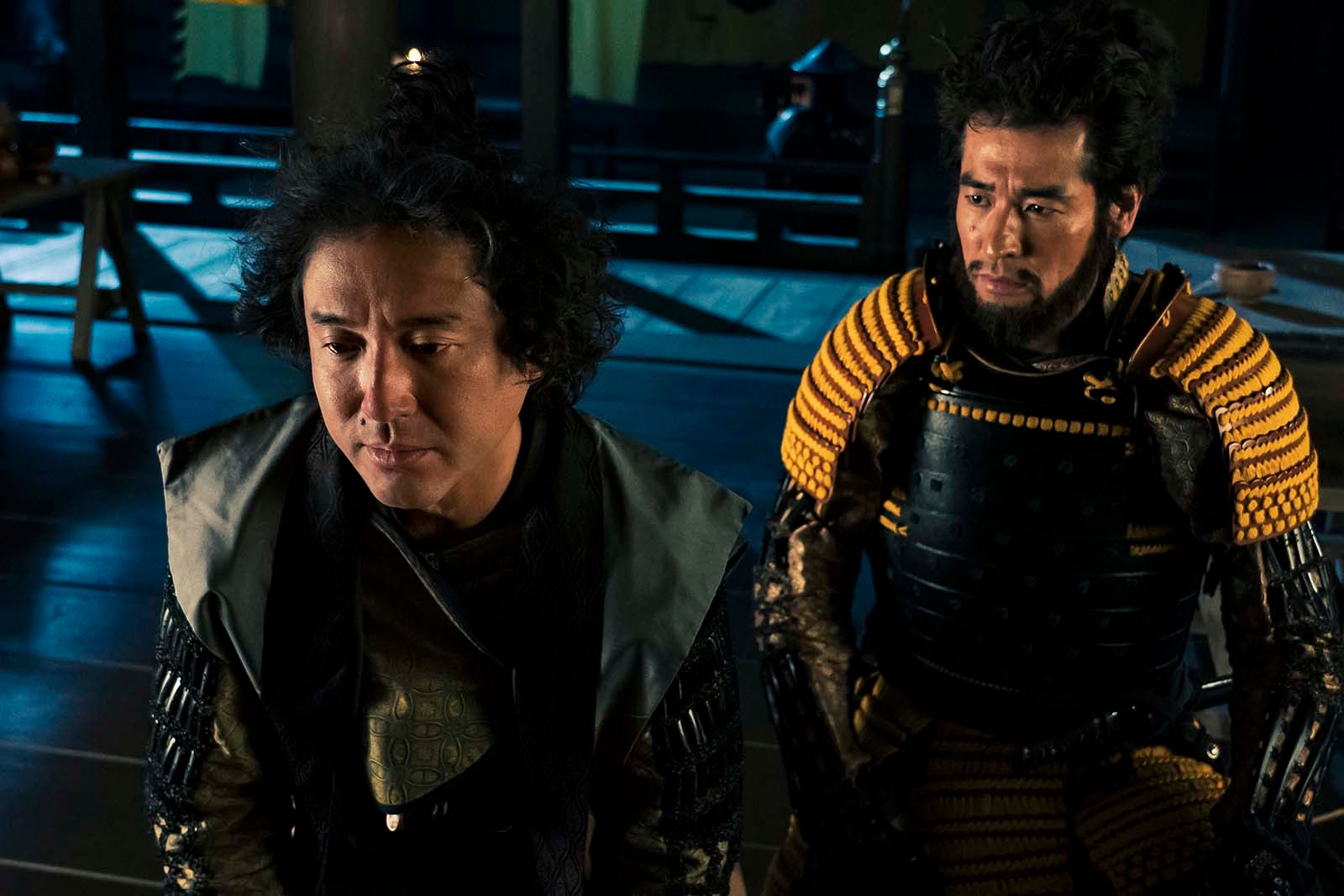 ムロツヨシ、佐藤隆太「どうする家康」第28話より（C）NHK