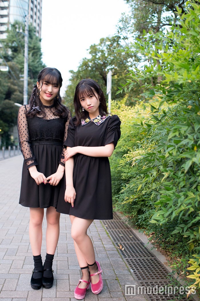 Hkt48 めるみお 田島芽瑠 朝長美桜コンビ 自前カメラを駆使したsnsが本気すぎる 頑張る理由は リアル私物 自撮りテクニックも公開 モデルプレスインタビュー モデルプレス